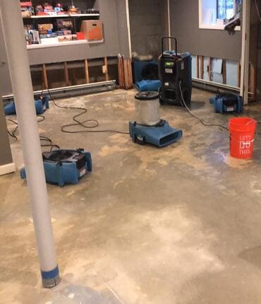 Basement Water Damage Repair
