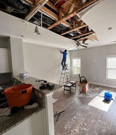 Residential Water Damage Restoration Henderson